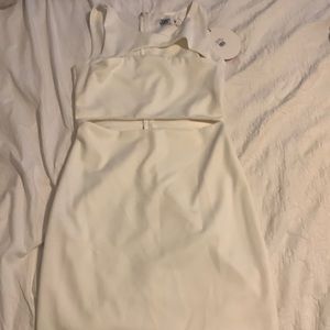 Tiger mist white dress
